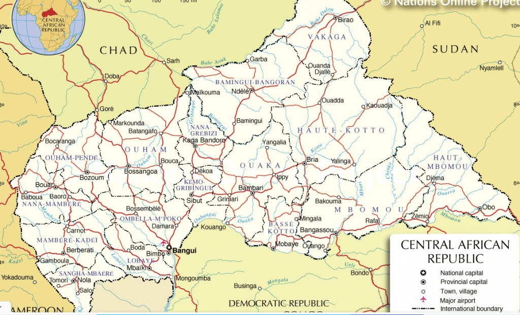 Central African Republic, with several satellites and delivers a flexible range of services on Ku-Band, C-Band, and Ka-Band